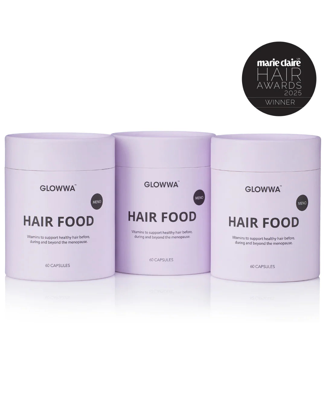 GLOWWA HAIR FOOD | MENO - 3 MONTH SUPPLY