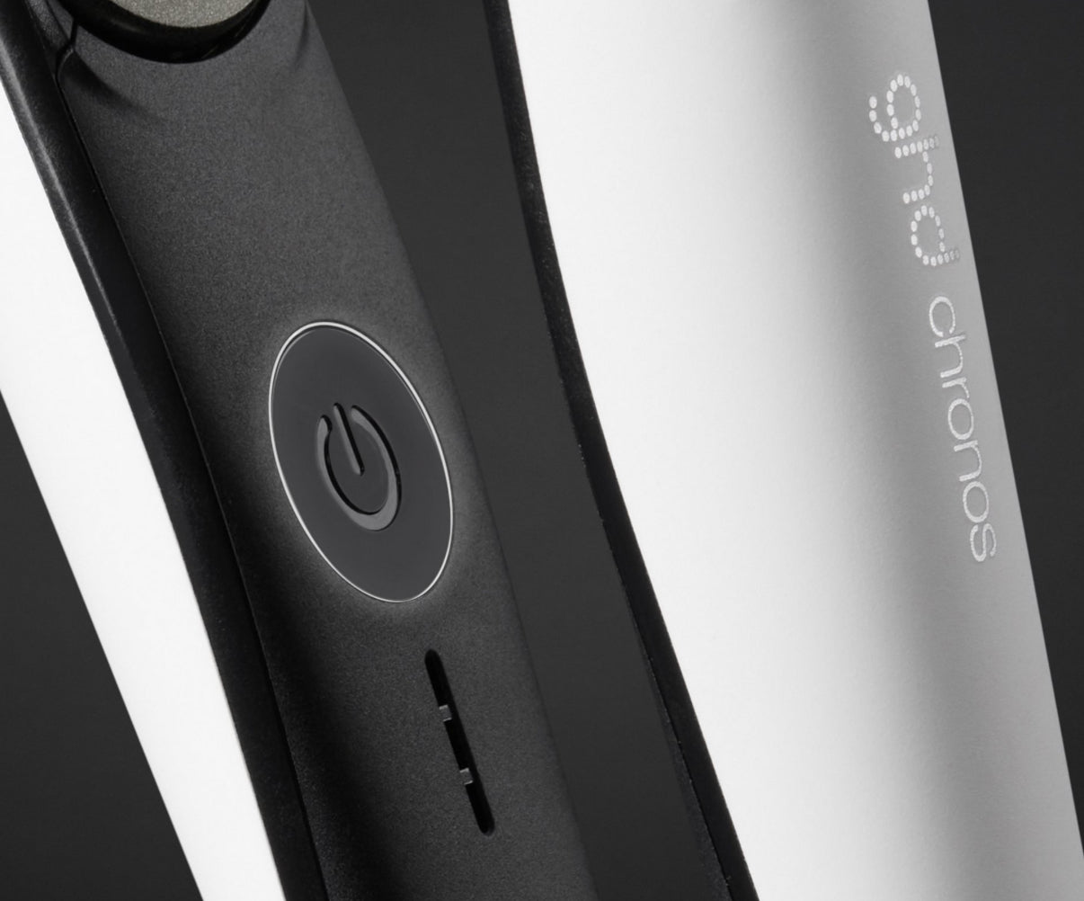 GHD CHRONOS PROFESSIONAL HAIR STRAIGHTENER (26MM PLATE) WHITE