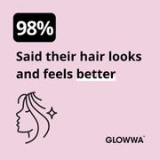 GLOWWA HAIR FOOD - HAIR VITAMINS, 1 MONTH SUPPLY