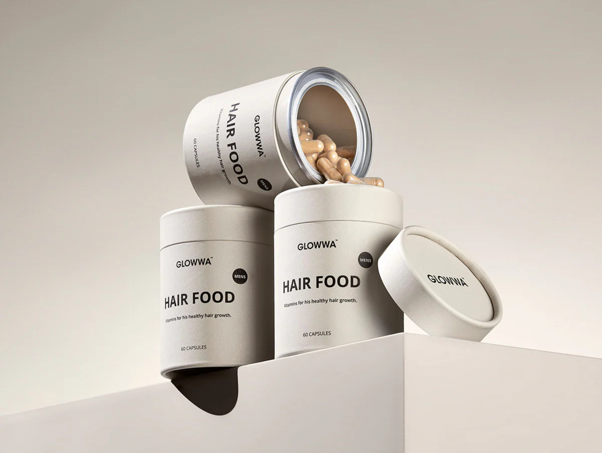 GLOWWA HAIR FOOD | MENS - 3 MONTH SUPPLY