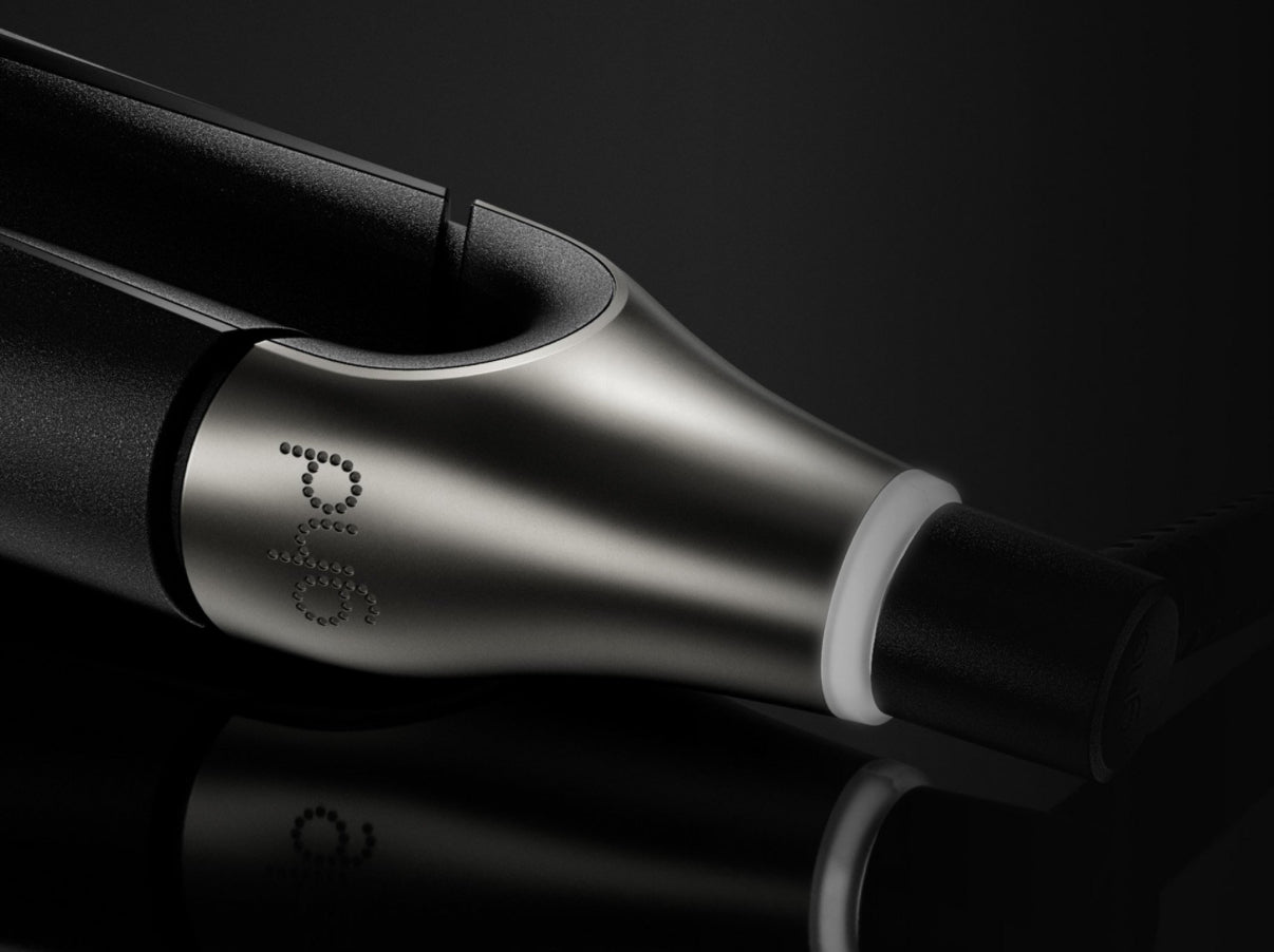 NEW GHD CHRONOS MAX BEST WIDE PLATE HAIR STRAIGHTENER (43MM PLATE) BLACK