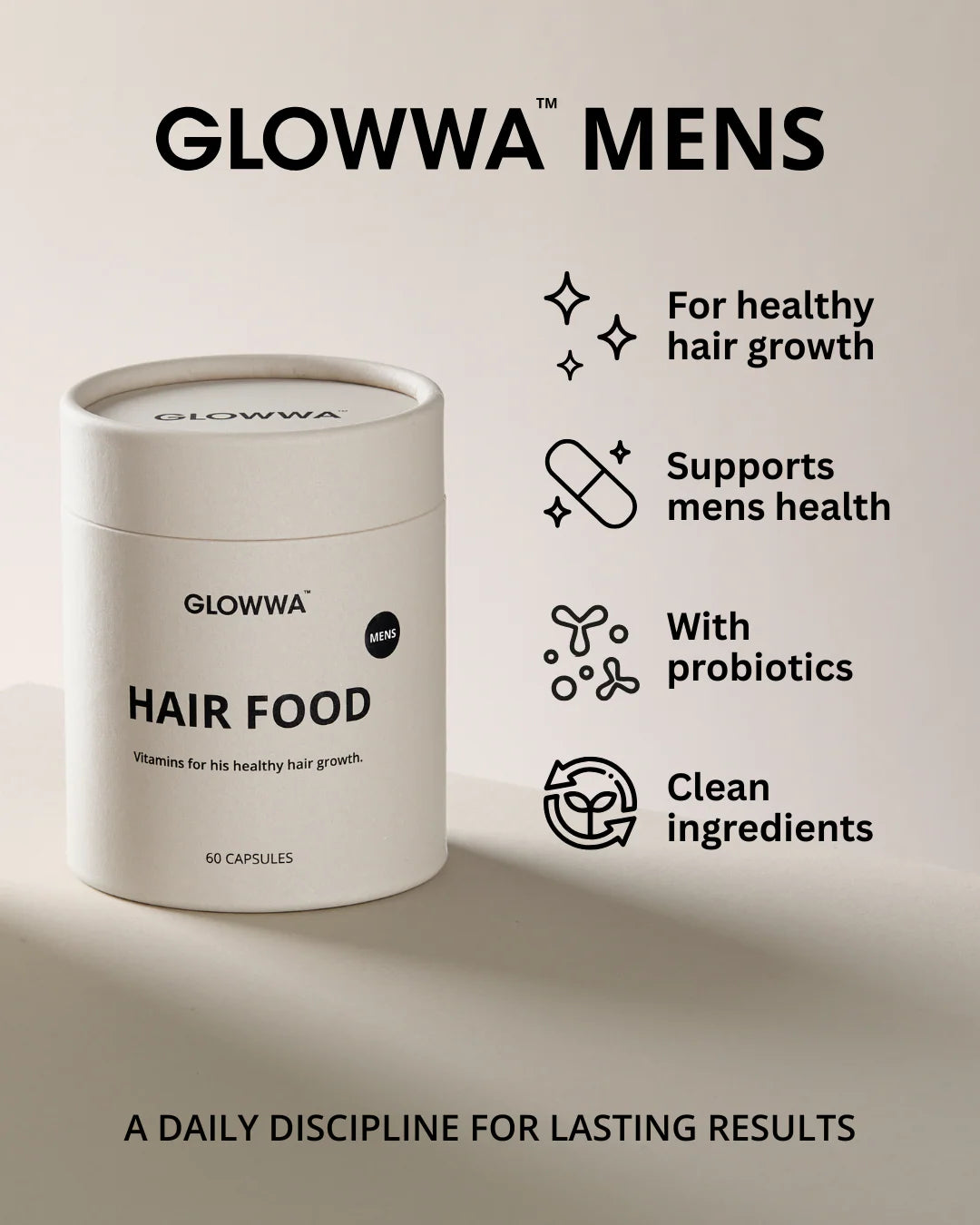 GLOWWA HAIR FOOD | MENS