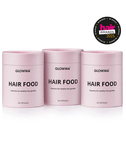 GLOWWA HAIR FOOD - 3 MONTH SUPPLY