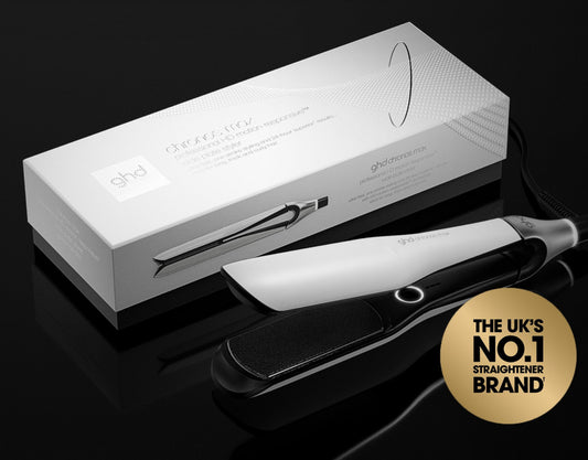 NEW GHD CHRONOS MAX BEST WIDE PLATE HAIR STRAIGHTENER (43MM PLATE) WHITE