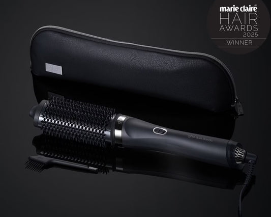 GHD DUET BLOWDRY HAIR DRYER BRUSH IN BLACK